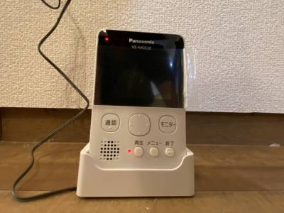 モニター付きインターホン