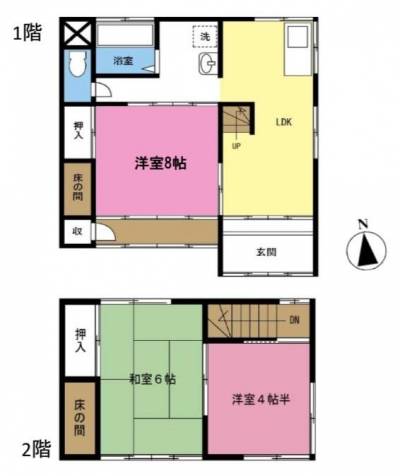 ☆広々３ＬＤＫ☆南向き・陽当たり良好☆