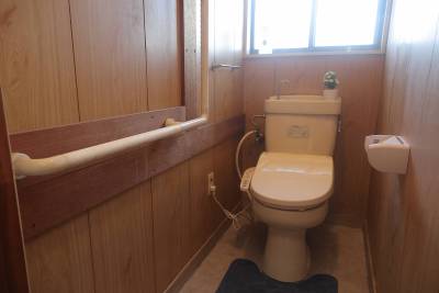 温水洗浄便座でうれしい♪