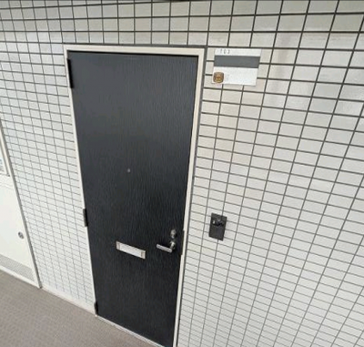 部屋の扉の画像です。