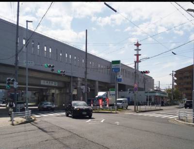 近鉄八田駅です