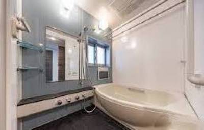 浴室
TV見れます