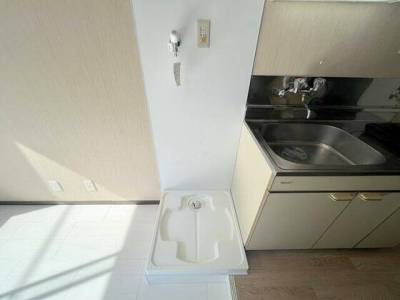 室内洗濯機置き場ございます！