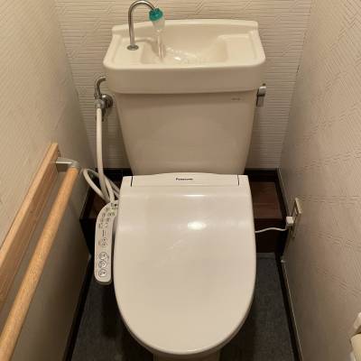 温水洗浄便座も用意