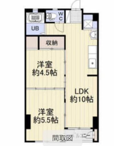 間取り反転タイプ