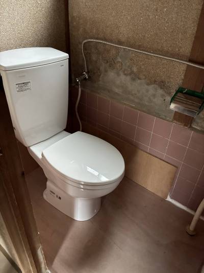 トイレもリニューアルしています。