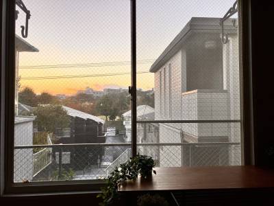 1Fなのに高台で遮る物が無い眺望、陽当たり風通しが良好♪