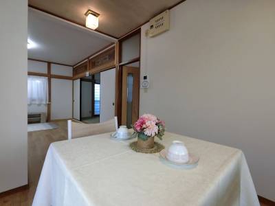 ダイニング側からのLDです。和室まで見えて広～い！！