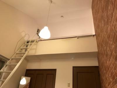 天井高があるお部屋でロフトも広いです♬