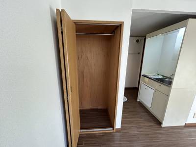 ♪クローゼットで収納も便利♪