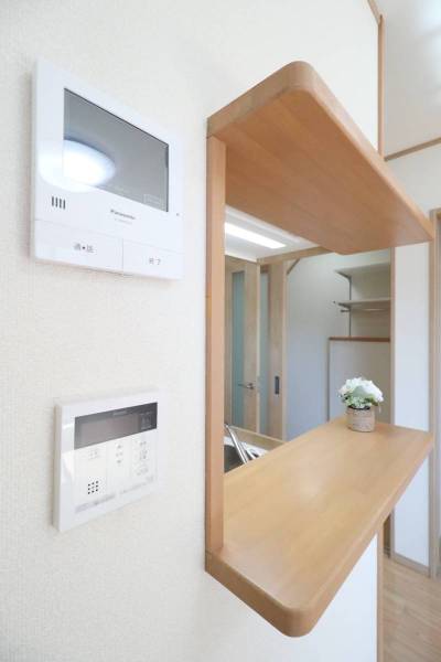 TVモニターホン　防犯バッチリ！