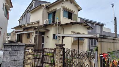 駐車場＋庭付の戸建て４DK
