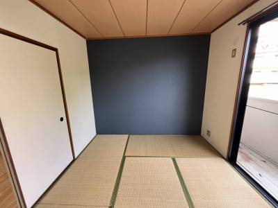 南側和室　明るく暖か