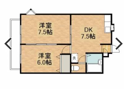 和室を廃し、フローリングの洋間とクローゼットを追加しました。