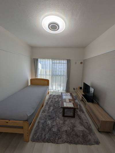 305号室モデルルーム
アクセントクロス導入