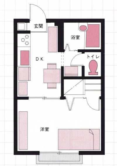 広さ24m2　ネット1m無料！