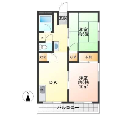 お休みになる部屋と寛ぐ部屋が別の使いやすい間取りです！
