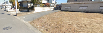 車の進入もスムーズ。