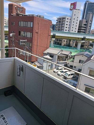 バルコニー風景