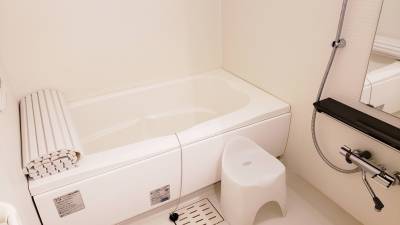 1坪と足をのばせる広目のバスは追い焚き、乾燥機付き