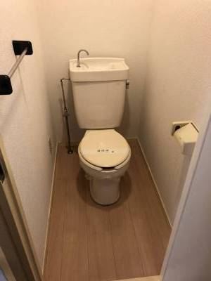 トイレも清掃済みです。