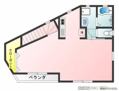 広々46.12㎡の快適空間