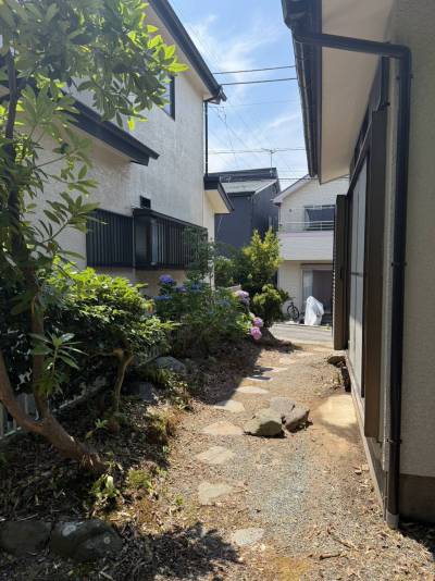 広々としたお庭付き