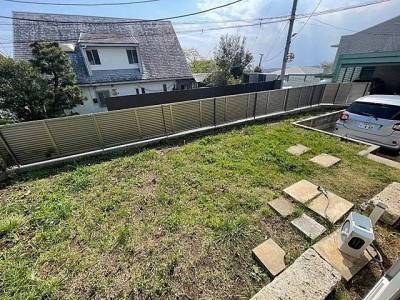 広～い南向庭で家庭菜園！