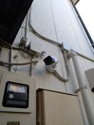 防犯カメラもついていて、セキュリティー面も安心です♪