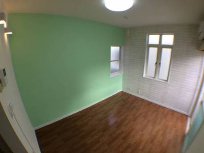 アクセントクロスでオシャレです♪