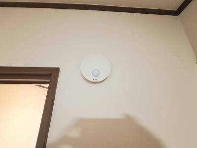 火災報知機あります