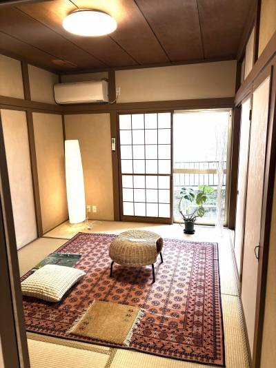 日当たりのいいお部屋で快適に過ごせます。