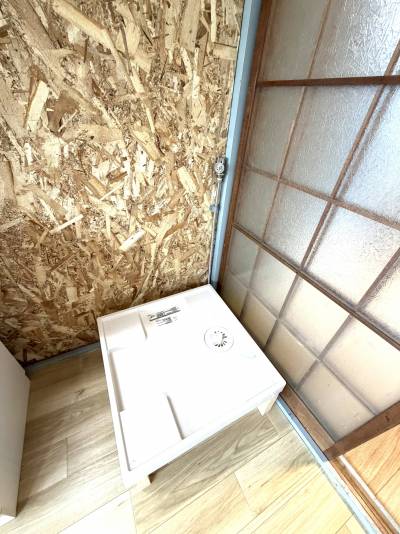室内洗濯機置き場