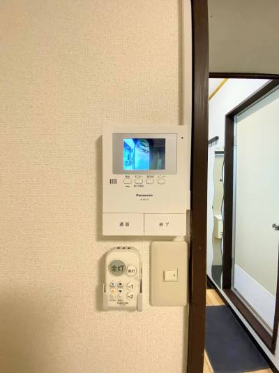 TVモニターフォンで安心