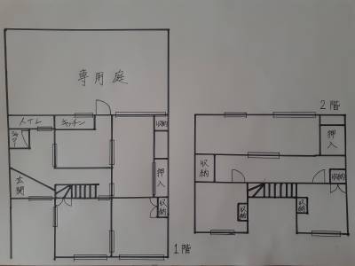 手書きですみません！