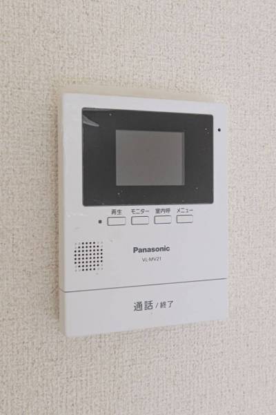 セキュリティ強化！モニター付きインターフォン！