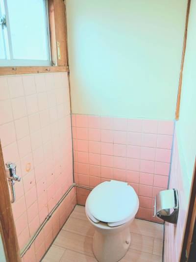 簡易水洗トイレです。