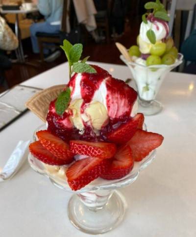 フルーツカフェ オレンジ　食べログ3.57pt