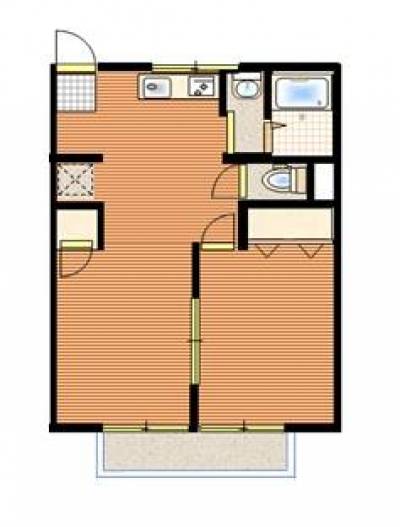 南側は駐車場で陽当たりも十分あります。