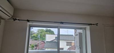 おしゃれなカーテンレール