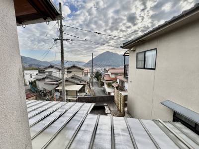 眺望良し、陽当たり良し、南向きの物件。