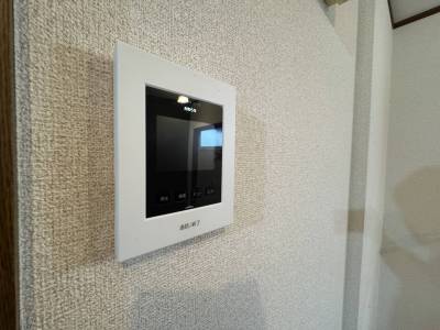 モニター付きインターフォンです。