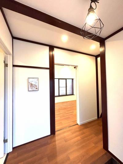 玄関からの眺めです！