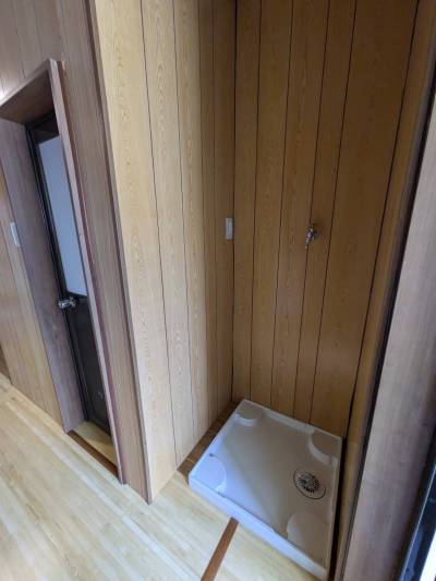屋内洗濯機置き場