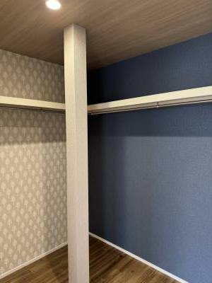 2階主寝室には広々３畳のウォークインクローゼット完備