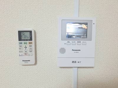 モニター付きインターホンあり
