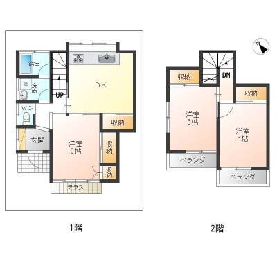 全ての部屋が床です。