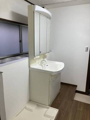 室内洗濯機置き場