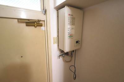 給湯機です。