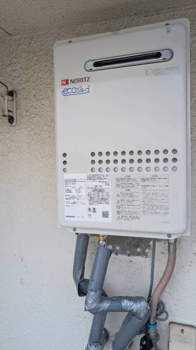 給湯器は新品交換済み